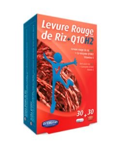 Levure rouge de riz + Ortho Q10H2, 60 gélules